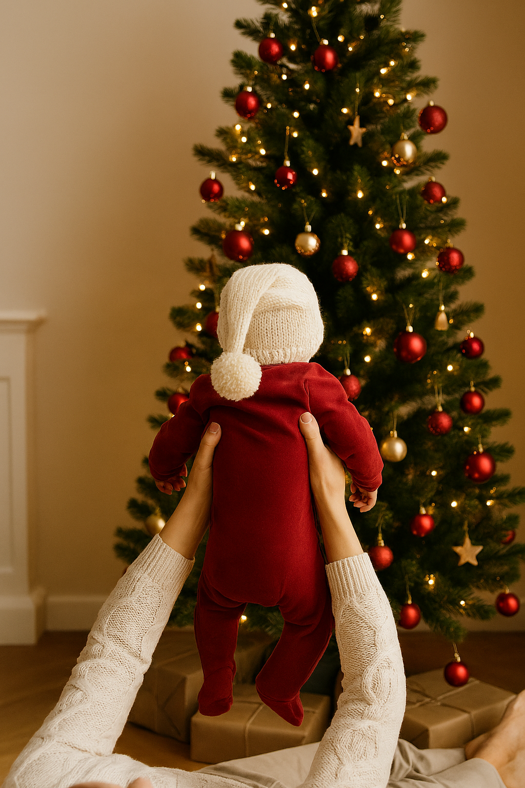 Das erste Weihnachten mit Baby – entspannt und unvergesslich
