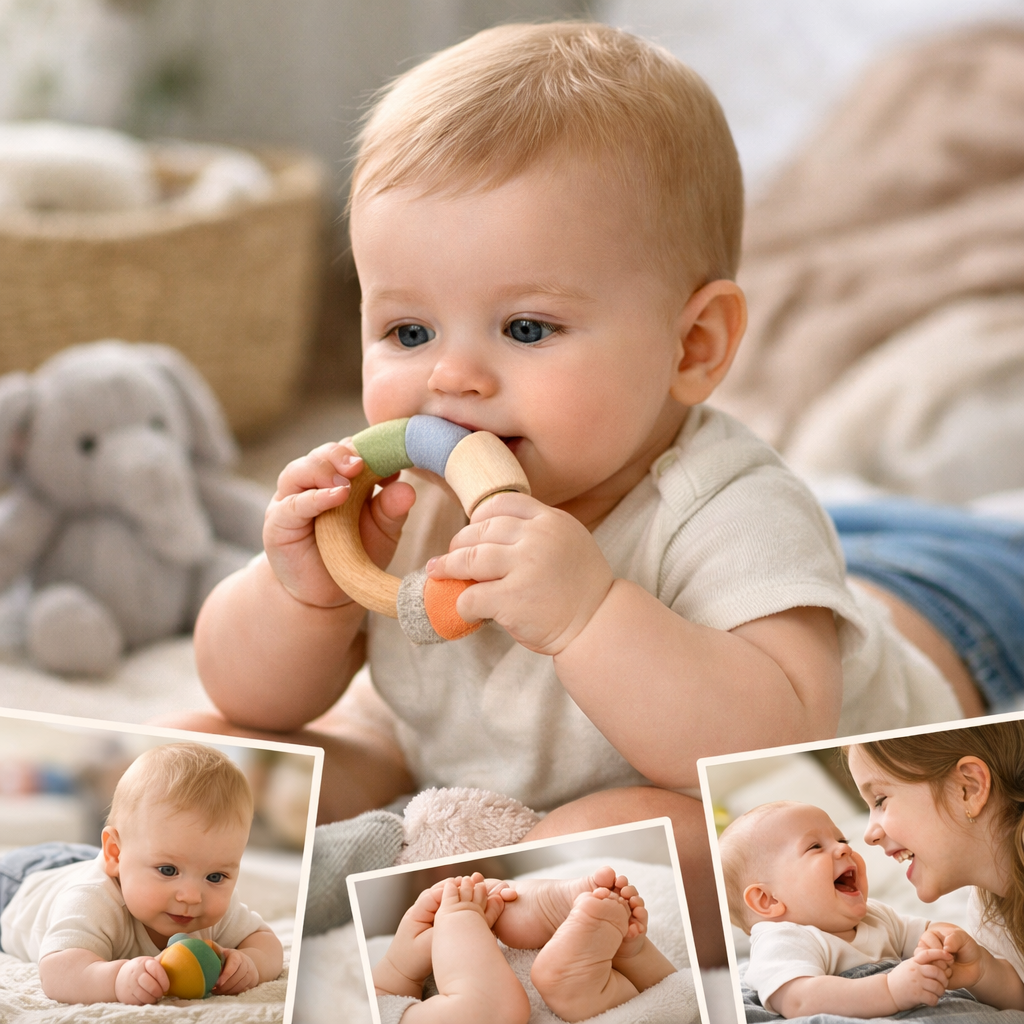 Baby Monate 3-6: Entwicklung, Meilensteine & Tipps
