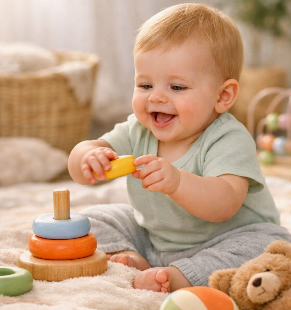 Baby Monate 6-9: Entwicklung, Meilensteine & Tipps